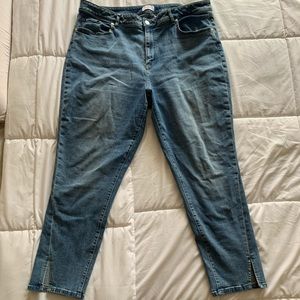 LOFT | High Rise Curvy Skinny Ankle Jeans Size 18